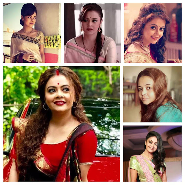 Devoleena Bhattacharjee Hairstyles