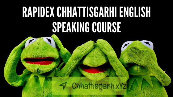 Rapidex Chhattisgarhi English Speaking Course छत्तीसगढ़ी स्पीकिंग कोर्स
