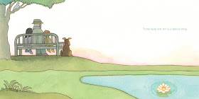 Quiet by Tomie dePaola, final page spread