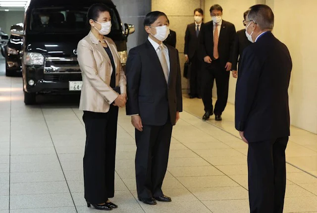 Emperor Naruhito and Empress Masako visited the 130th anniversary exhibition, The Seikado Collection