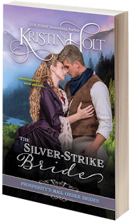 Kristin Holt | Book Cover Image: The Silver-Strike Bride, Book 2 of Prosperity's Mail-Order Brides Series by Kristin Holt. (Paperback representation)