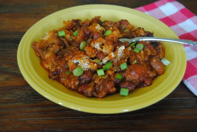 Cheesy Chili Hash Brown Casserole at Miz Helen's Country Cottage