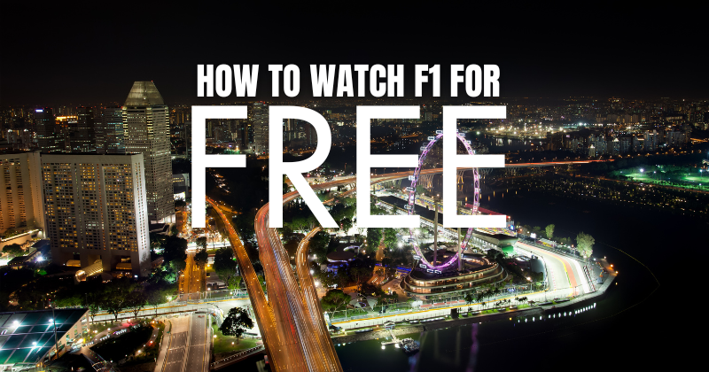 How to watch Formula 1 For Free! 