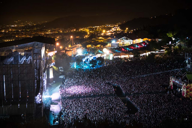 El BBK Live, a vista de pájaro. Rock in Focus