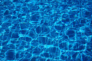 Photo of water in a pool.