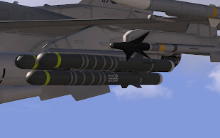 Arma3用F-16C MODに搭載されたBLU-107/B