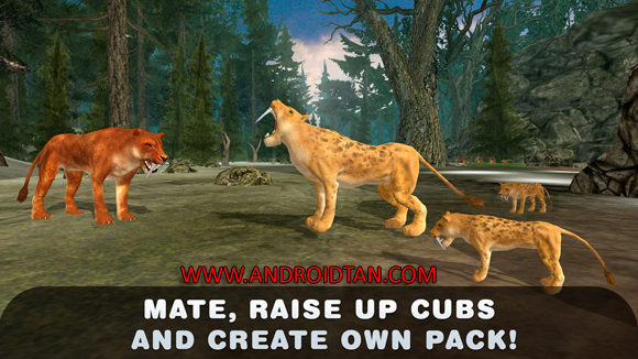 Life of Sabertooth Tiger 3D Mod Apk Free Download