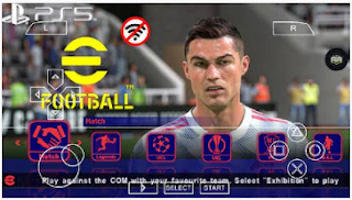 Download PES PPSSPP Peter Drury Commentary eFootball 2022 Best Graphics Latest Transfer And Kits