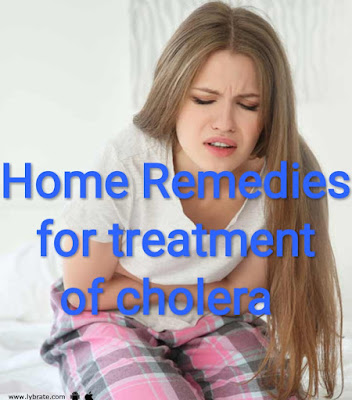 Home Remedies for treatment of cholera