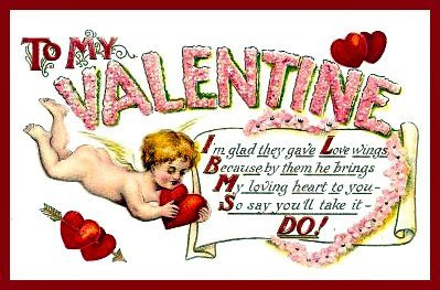 Cupid Valentine Card