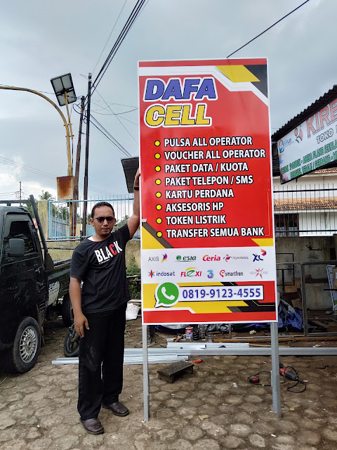 SHOP SIGN, PAPAN REKLAME LUAR RUANGAN