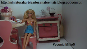 Sala de jantar da Barbie por Pecunia MillioM