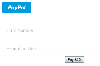 Braintree Payment Form