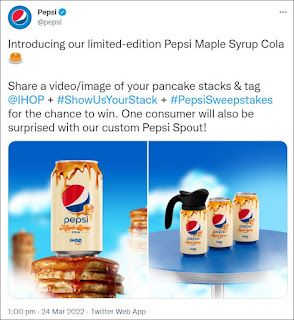 Maple Syrup Pepsi