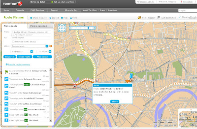 TomTom Route Planner