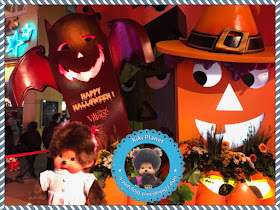 Diana la Monchhichi  fête Halloween à Disneyland resort  Paris - Duffy dingo mickey phantom manor gusteau Minnie illumination eurodisney nostalgdykiki contestegreen  kiki 