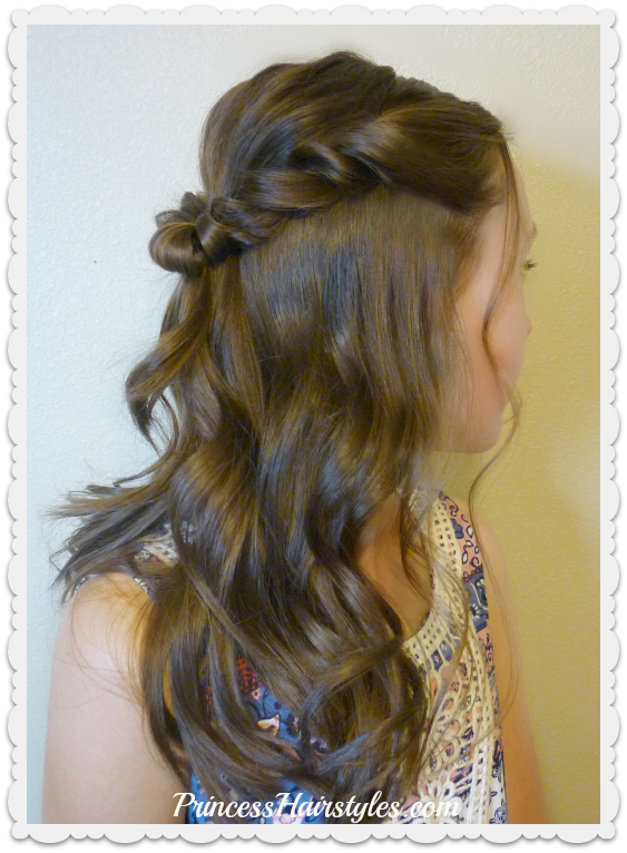 Prom Hairstyle, Romantic Twist Half Up  Hairstyles For 