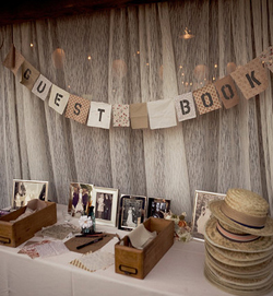 Wedding Guest Book Table