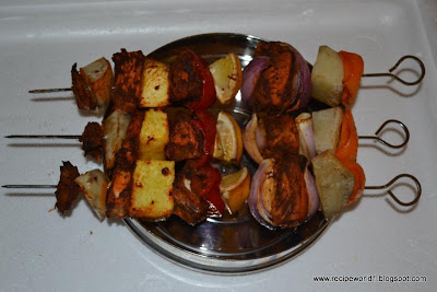 Skewered Chicken