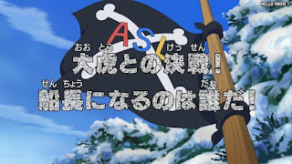 ワンピースアニメ 499話 幼少期 | ONE PIECE Episode 499 ASL