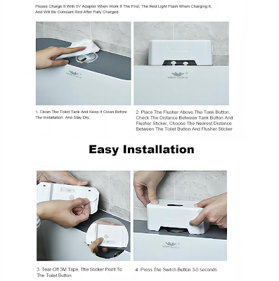 Touchless Smart Toilet Flusher for Home and Public Use Easy Installation Guide Fun Sharings