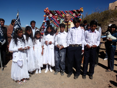 Firmung im Hochland Boliviens