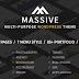 Massive 50 in 1 Responsive Multipurpose WordPress Theme