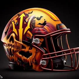 Arizona State Sun Devils Halloween Concept Helmets
