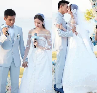Nicky Wu and Liu Shishi wedding