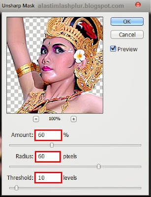 Bali Dancer : Edit Foto Dengan Photoshop