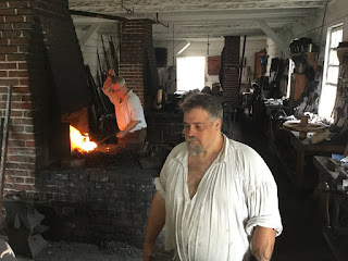 Colonial Williamsburg Blacksmiths at work