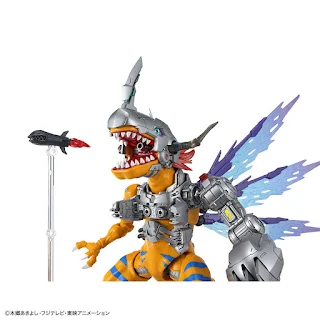 Figure-rise Standard Amplified Metal Greymon [ Vaccine Species ] - Digimon Adventure, Bandai