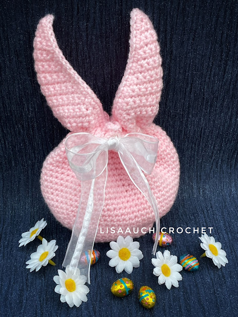 easter crochet bunny basket pattern