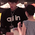 Jeremy Lin poses as an Adidas Employee
