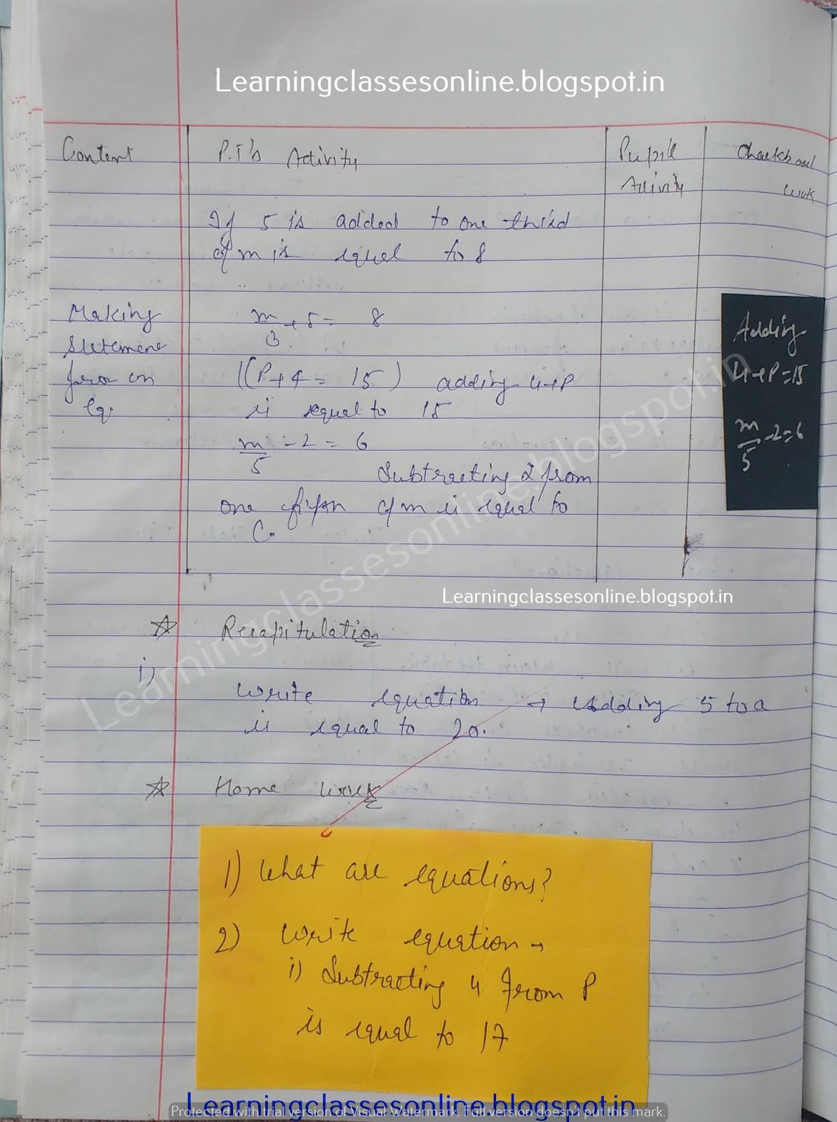 Sample Detailed Lesson Plan In Math Grade 9,