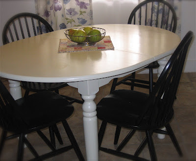Site Blogspot  Children Table  Chair on Painting My Kitchen Table And Chairs I Love How They Turned Out Might