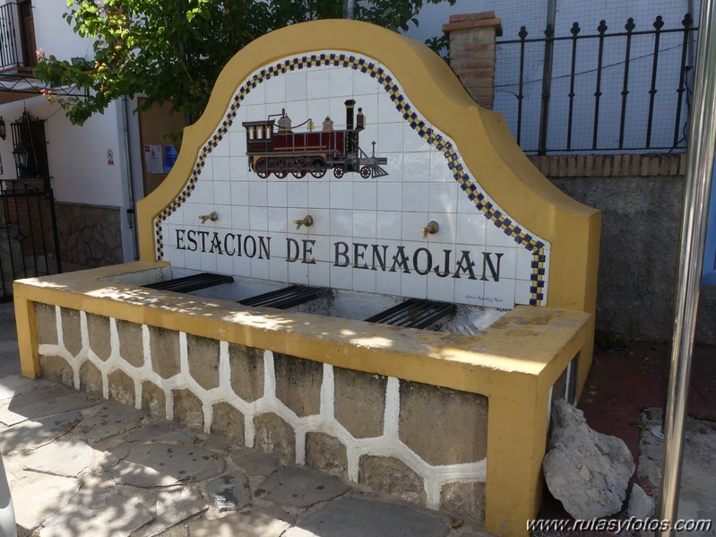 Estación de Cortes - Estación de Benaoján por el sendero del río Guadiaro