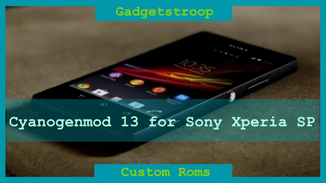 Update Xperia SP to marshmallow by Cyanogenmod cm 13 custom rom