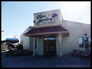 Olive Garden facade in Lima, Ohio