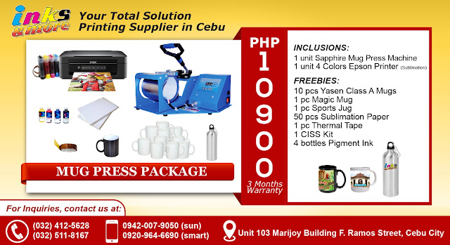 Mug Press Printing Business Package Cebu Philippines