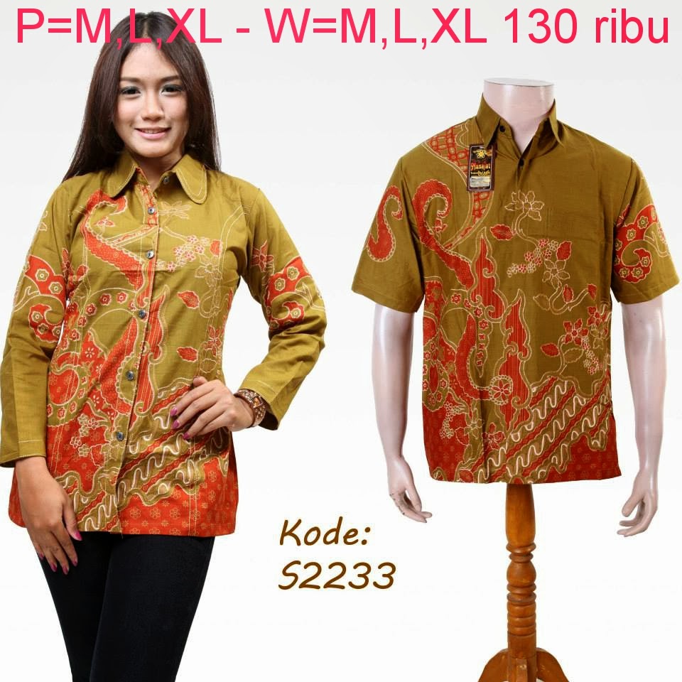  Jual Baju Batik  Couple Model Baju  Batik 