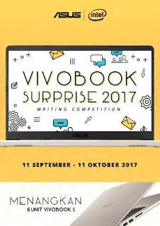 Lomba Blog ASUS VivoBook Writing