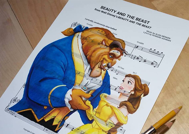 Músicas das Disney ilustradas