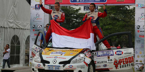 Subhan Aksa Beri Kado Kemerdekaan dengan Menjuarai Rally Malaysia