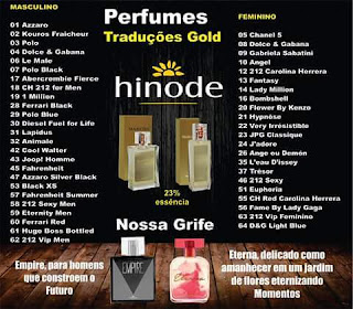 Perfumes Hinode a Frangancia certa para você