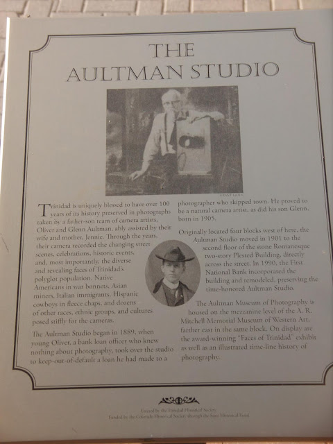 Plaque for the aultman studio