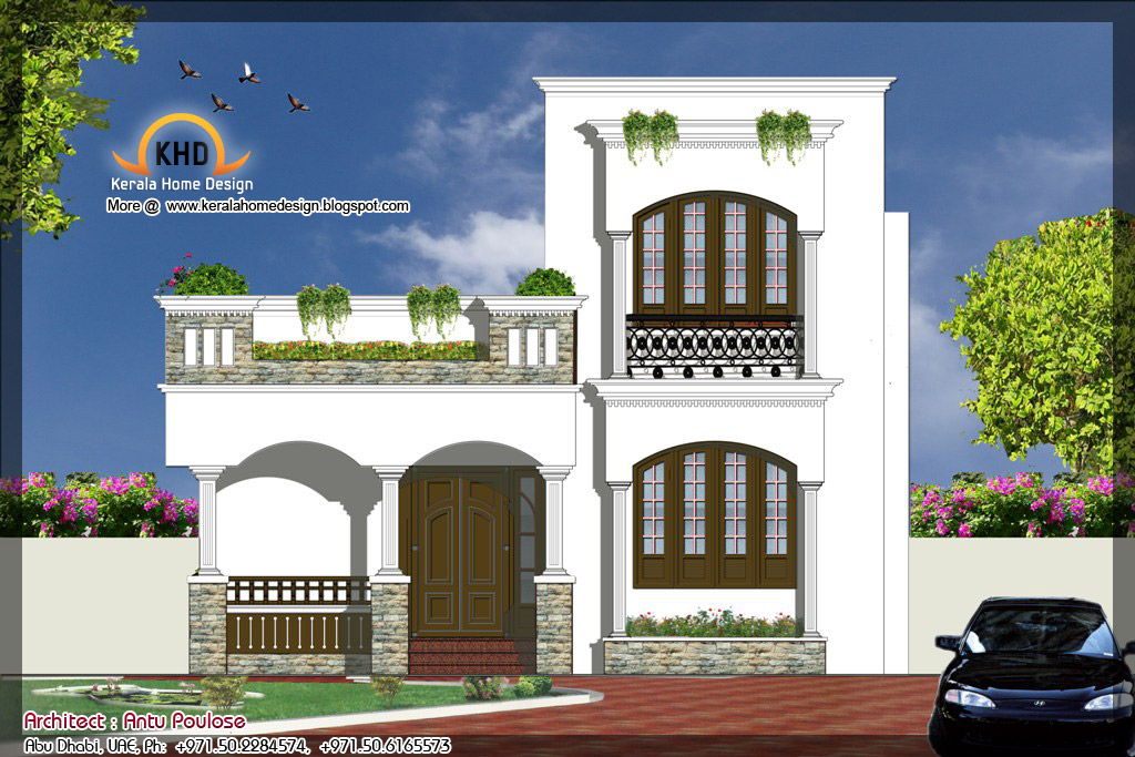 House  plan  and elevation  2020 Sq Ft Kerala home  