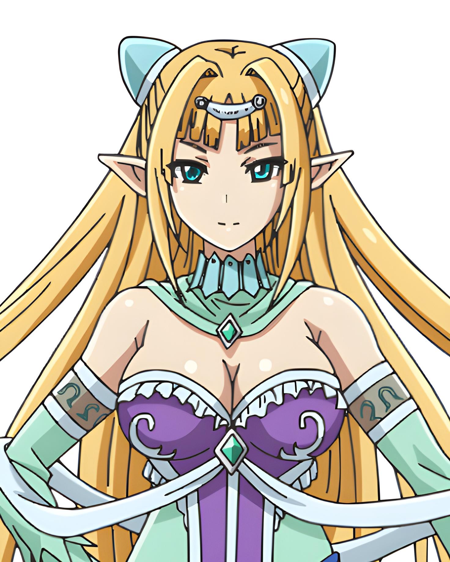 Fruitalia Eldriel in 2023  Character design, Kawaii anime, Anime girl