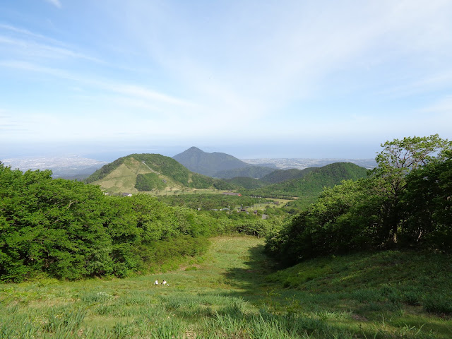 大山国際スキー場からの眺め