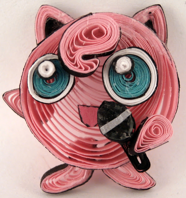 paper quilling cartoon characters